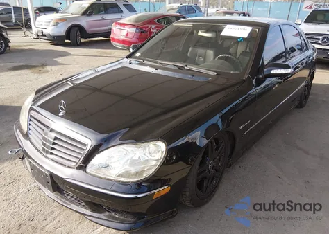 2006 Mercedes-Benz S 65 Amg z USA, uszkodzony, nr VIN WDBNG79J56A472413